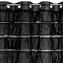 Kép 4/9 - Aura Függöny 140 cm széles, 250 cm hosszú, 100% poliészter, fekete színben