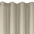 Kép 3/7 - Ciemnobeige kész függöny, 100% poliészter, 140 cm széles, 175 cm hosszú