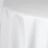 Kép 4/7 - ELLEN kerek terítő ezüst fényes cérnával és elegáns csíkkal díszítve 120cm átmérő