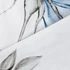 Kép 8/8 - SPRING 34 pamut ágyneműgarnitúra 160x200 cm, fehér, kék, virágmintás