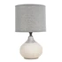 Kép 1/3 - Ceramika Lampa Dekorációs - Krém - O 18 cm
