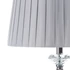 Kép 2/3 - Ceramika Lampa dekoratív 32 cm x 49 cm, fém, kerámia, ezüst
