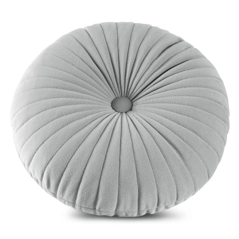 párnahuzat Velvet Elegáns párnahuzat 100% poliészter ezüst szín