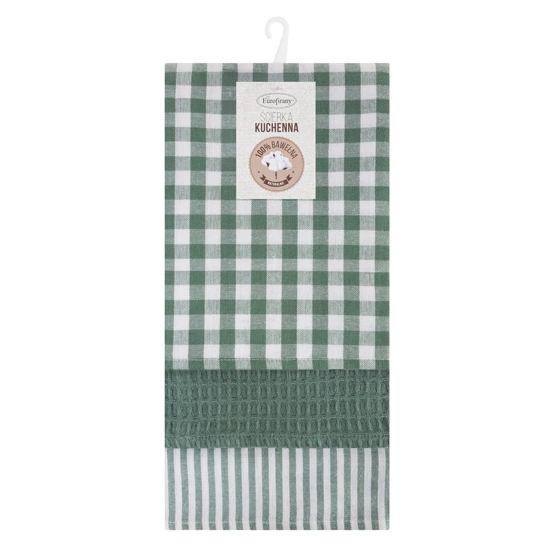 Lucy konyharuha szett - 100% pamut, 200 GSM, konyhai használatra